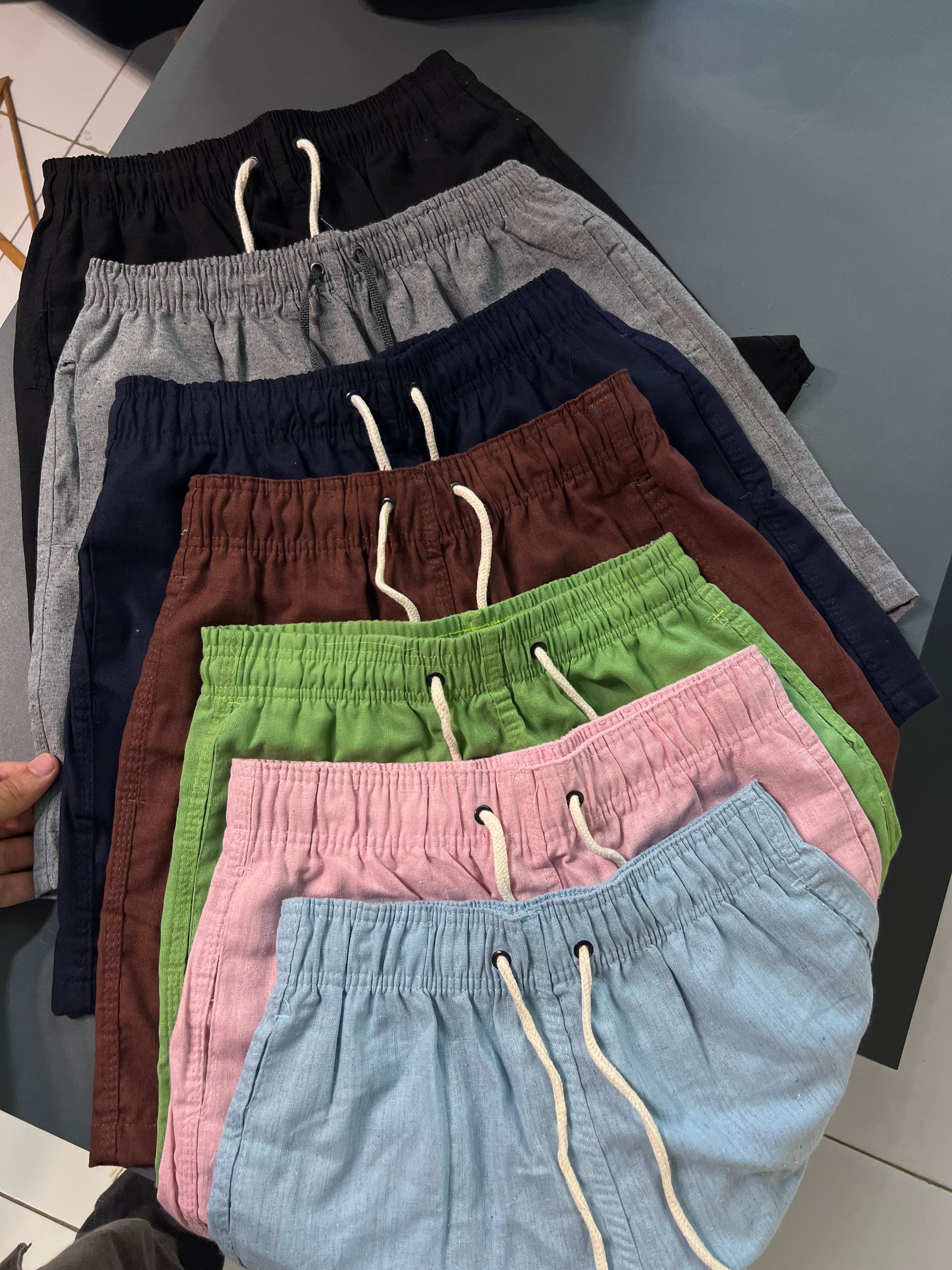 Short Linho